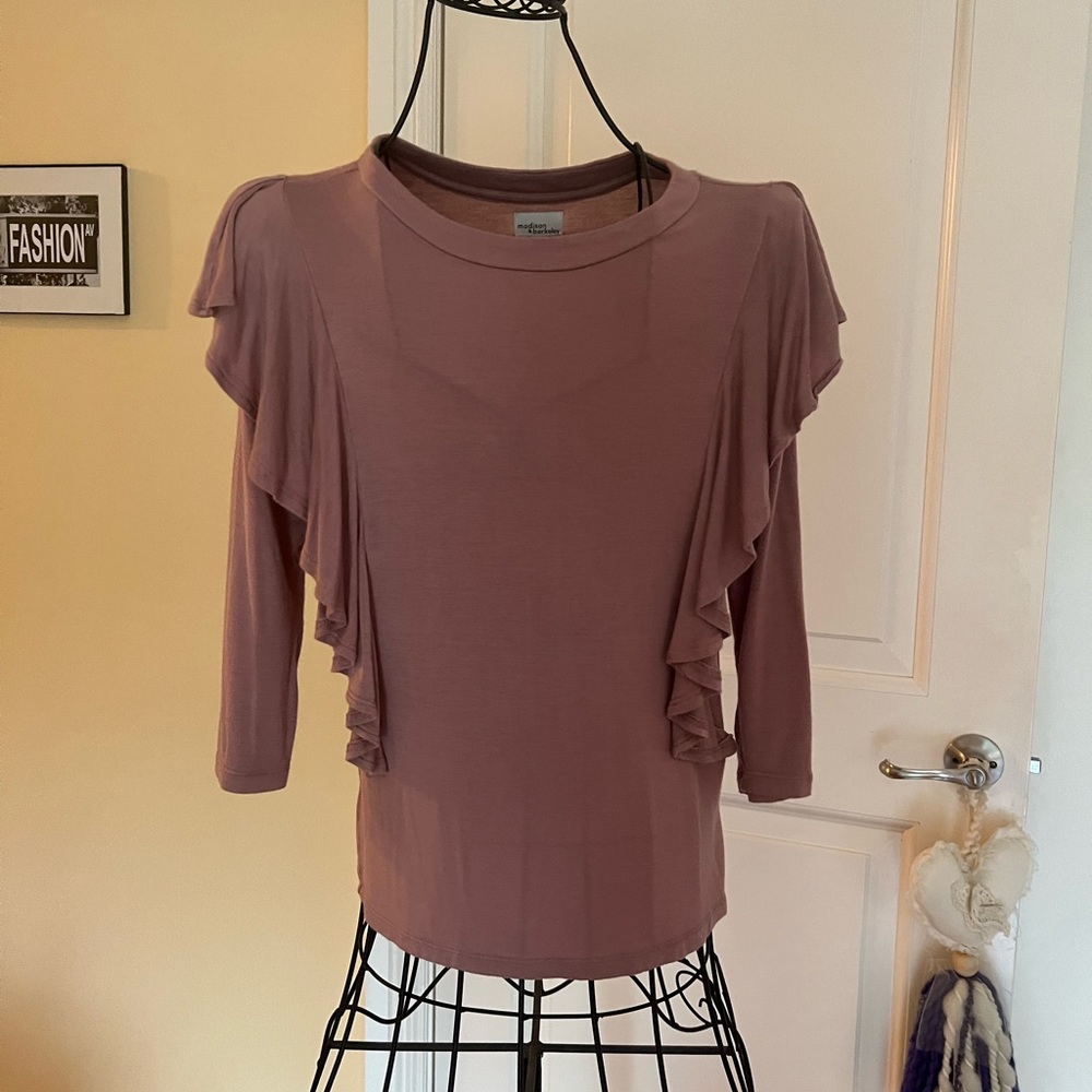 Madison & Berkeley Dusty Pink Top